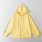 casual slight stretch 6 colors hooded zip-up jacket(size run small)_Black_White_Gray_Pink_Yellow
