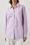 casual non-stretch 6 colors lapel solid color button blouses(size run small)_Black_Pink_Sky Blue_Light Purple