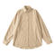casual non-stretch 6 colors lapel solid color button blouses(size run small)_Black_Pink_Sky Blue_Light Purple_Beige_Khaki