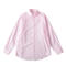 casual non-stretch 6 colors lapel solid color button blouses(size run small)_Black_Pink