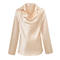 casual non-stretch 9 colors swing collar lapel solid color blouses_Black_White_Gray_Pink_Red_Sky Blue_Dark Blue_Light Purple_Champagne
