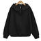casual slight stretch 5 colors hooded zip-up sweatshirts(size run small)_Black