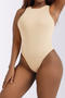 casual plus size high stretch solid color slim bodysuit_Black_White_Blue_Light Purple_Beige