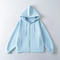 casual non-stretch hooded 6 colors solid color sweatshirts(size run small)_Black_White_Gray_Sky Blue