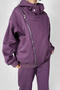 casual non-stretch hooded zip-up warm sweatshirts(size run small)_Black_Gray_Dark Gray_Pink_Sky Blue_Purple