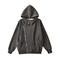 casual non-stretch hooded zip-up warm sweatshirts(size run small)_Black_Gray_Dark Gray
