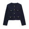 casual non-stretch 14 colors solid color crew neck jacket_Black_White_Gray_Pink_Red_Rose Red_Magenta_Sky Blue_Blue_Dark Blue