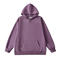 casual non-stretch 7 colors hooded solid color sweatshirts(size run small)_Black_Gray_Dark Gray_Pink_Rose Red_Purple