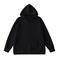 casual non-stretch 7 colors hooded solid color sweatshirts(size run small)_Black