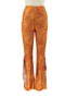 plus size 4 colors batch printing tassel new stylish autumn stretch casual pants_Black_Blue_Brown