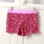 six color hip-hop jazz nightclub sequin stretch hot shorts_Black_Red_Blue_Magenta