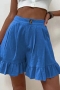 s-5xl plus size summer new stylish 14 colors solid color inelastic button zip-up pocket high-waisted loose casual shorts_Black_White_Purple_Dark Purple_Light Green_Dark Green_Rose Red_Sky Blue_Blue
