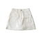 xs-xl summer new 8 colors solid color micro-elastic high waist pockets button stylish all-match denim skort_Black_White