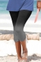s-2xl plus size summer new 3 colors contrast color stretch drawstring design slim stylish casual shorts_Sky Blue_Pink_Gray