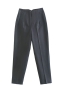 xs-l spring new 14 colors inelastic solid color pocket zip-up button stylish pants_Black_White_Purple_Dark Purple_Light Green_Red_Rose Red_Sky Blue_Dark Blue_Pink_Yellow_Khaki _Dark Gray