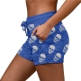 s-5xl plus size 4 colors skeleton batch printing drawstring casual shorts_Black_Rose Red_Blue