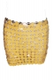 non stretch sequins decor sexy club mini skirt_Black_Pink_Yellow