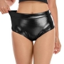 sexy slight stretch 3 colors holographic hot shorts_Black