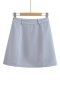stylish slight stretch 4 colors office lady suit mini skirt(size run small)_Black_Pink_Sky Blue