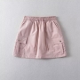 high street slight stretch 6 colors cargo mini skirt with lined(size run small)_Black_Dark Gray_Pink