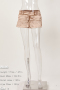 sexy retro slight stretch denim low waist pocket mini cargo skirt_Dark Gray_Khaki