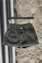 stylish plus size slight stretch denim 4 colors all-match skort(size run small)_Black