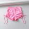 stylish slight stretch 6 colors drawstring all-match hot shorts(size run small)_Black_White_Pink