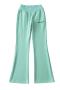 casual letter embroidery slight stretch stylish pants size run small_Black_White_Gray_Dark Gray_Light Pink_Aqua Green