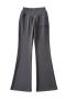 casual letter embroidery slight stretch stylish pants size run small_Black_White_Gray_Dark Gray