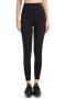 plus size slight stretch tight denim barbie fabric yoga pants size run small_Black