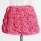 sexy slight stretch 3 colors flower decor high-waist shorts size run small_Black_Pink