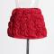 sexy slight stretch 3 colors flower decor high-waist shorts size run small_Black_Pink_Red