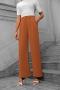 new casual non-stretch solid color high-waisted wide-leg loose straight pant_Black_White_Gray_Rose Red_Beige_Khaki _Brown_Reddish Brown_Light orange