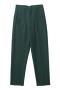 casual non-stretch solid color high-waisted straigh pants(size run small)_Dark Gray_Pink_Aqua Green_Green_Dark Green