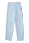 casual non-stretch solid color high-waisted straigh pants(size run small)_Dark Gray_Pink_Aqua Green_Green_Dark Green_Sky Blue