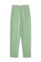 casual non-stretch solid color high-waisted straigh pants(size run small)_Dark Gray_Pink_Aqua Green