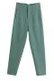 casual non-stretch solid color slim high-waisted straigh pants(size run small)_Black_White_Gray_Pink_Red_Rose Red_Magenta_Yellow_Orange_Light Green_Green