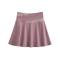 new sexy slight stretch color-blocked sports skort(size run small)_Black_Haze Blue_Khaki _Dusty Pink