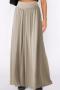 new casual plus-size slight stretch 6-color high-waist wide-leg long pants_Black_Gray_Dark Gray_Pink_Khaki