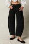 casual plus size non-stretch denim 3 colors mid-waist jeans_Black