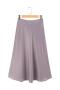 casual non-stretch satin 11 colors solid color high-waist midi dress_Black_Gray