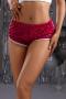 sexy slight stretch sequin decor 7 colors low-waist shorts(size run small)_Black_Red_Magenta