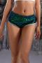 sexy slight stretch sequin decor 7 colors low-waist shorts(size run small)_Black_Red_Magenta_Dark Green