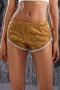 sexy slight stretch sequin decor 7 colors low-waist shorts(size run small)_Black_Red_Magenta_Dark Green_Blue_Gold