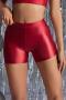 sexy slight stretch 8 colors high-waist solid color shorts(size run small)_Black_White_Pink_Rose Red
