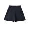 stylish slight stretch 5 colors with lined mini skirt(size run small)_Black