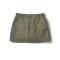 sexy non-stretch high-waist solid color mini skirt(size run small)_Black_Gray_Dark Green