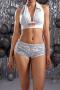 sexy slight stretch 7 colors sequins low waist shorts (only shorts)_Black_Red_Magenta_Dark Green_Blue_Gold_Silver