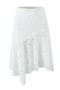 exquisite slight stretch see through lace with lined mini skirt(size run small)_Black_White