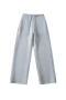 casual slight stretch 4 colors drawstring pocket sweatpants(size run small)_Black_White_Gray